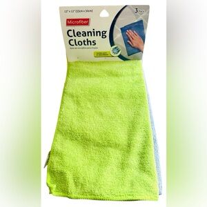 Microfiber Cleaning Cloths - 3 Pack